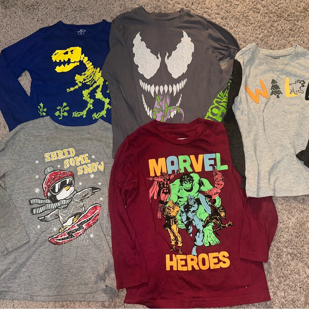 Kids Long Sleeve Shirt bundle